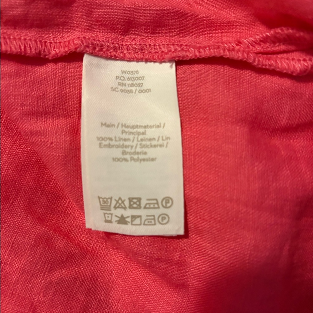 Pink Embroidered Women's Tunic - Picture 4 of 4